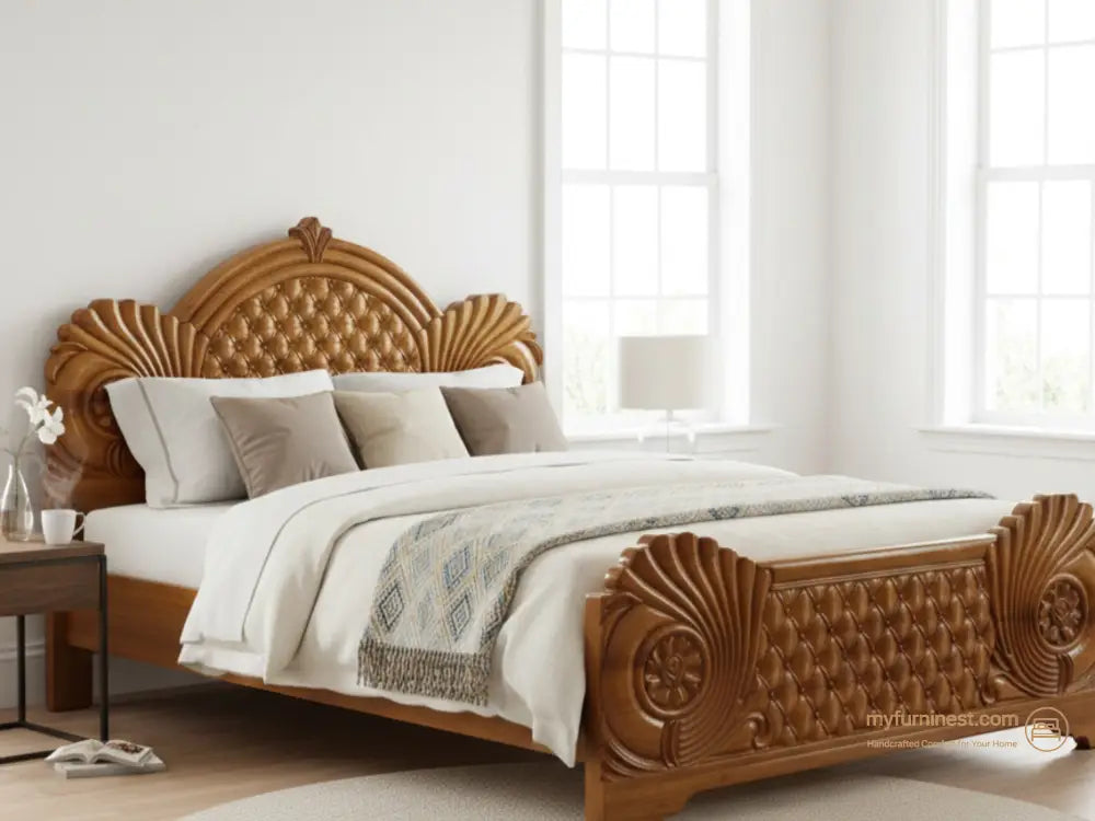 Avira Bed – Strong yet elegant balancing beauty and durability