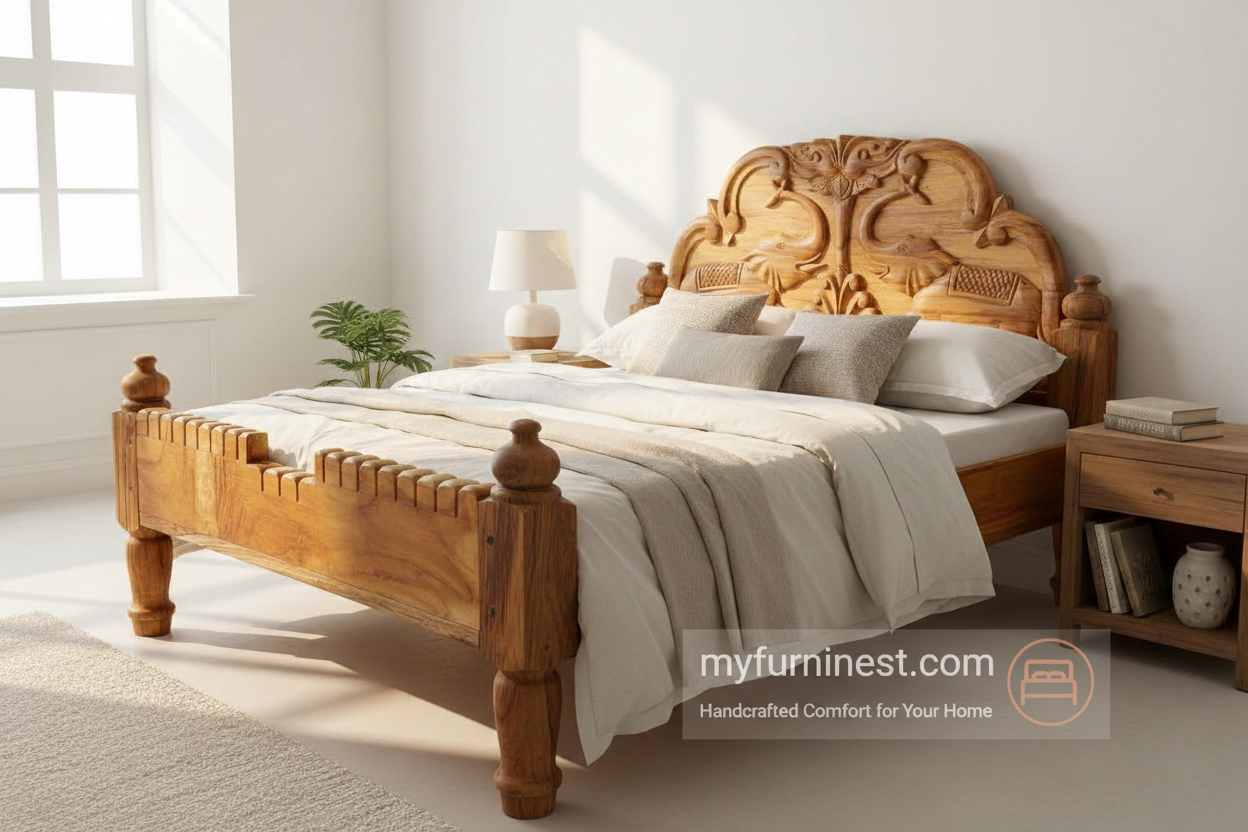 Aangan Bed – Inspired by the heart of a traditional home courtyard