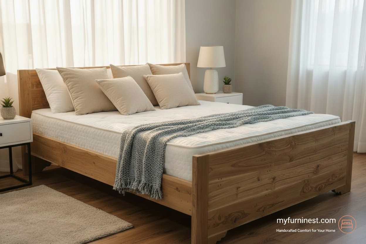 Nova Bed – A fresh, modern design with a bright presence