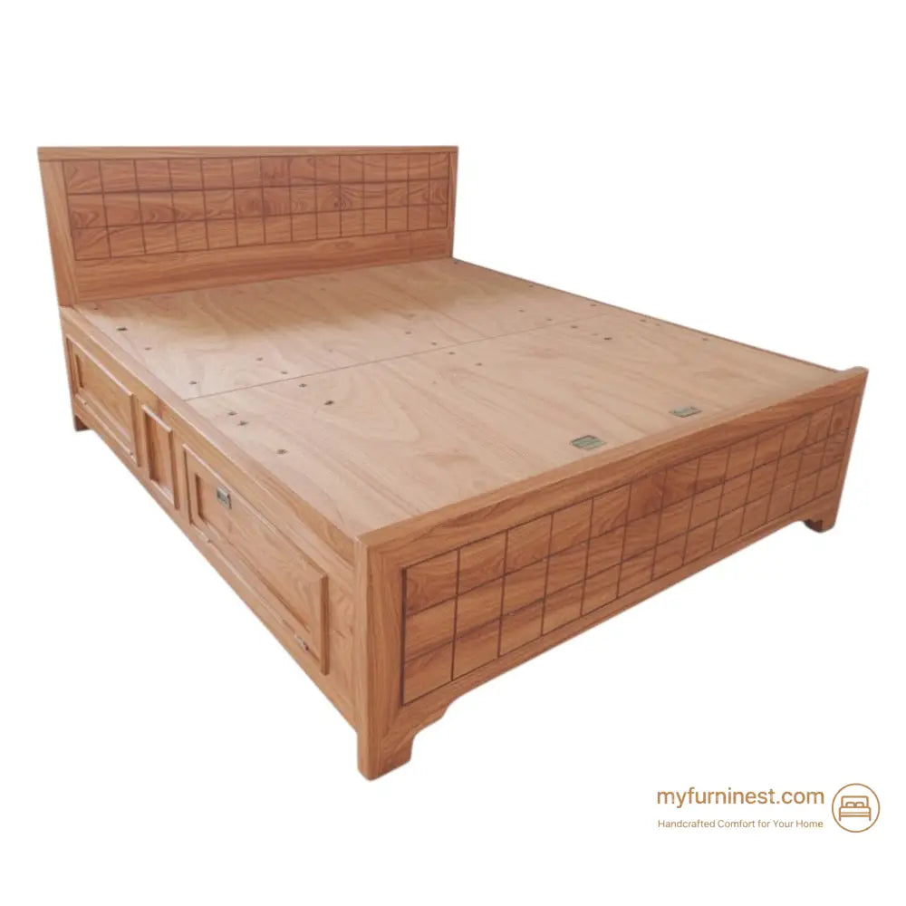 Elara Bed – Sleek and graceful with a contemporary touch. - Bed