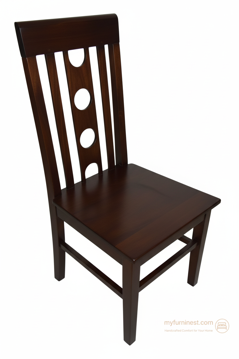 The Halo Dining Chair - Walnut